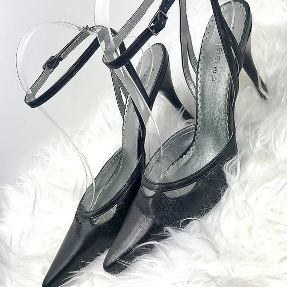 BCBGirls Strappy High Heel Pumps w/Buckles Size 7B - Picture 1 of 8